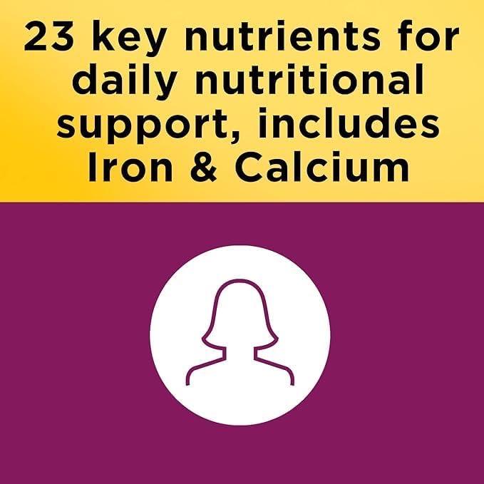 imageNature Made Multivitamin For Her Daily Nutritional Support Multivitamin for Women Nature Made Womens Vitamins amp Minerals 90 Tablets 90 Day Supply300 Count Pack of 1