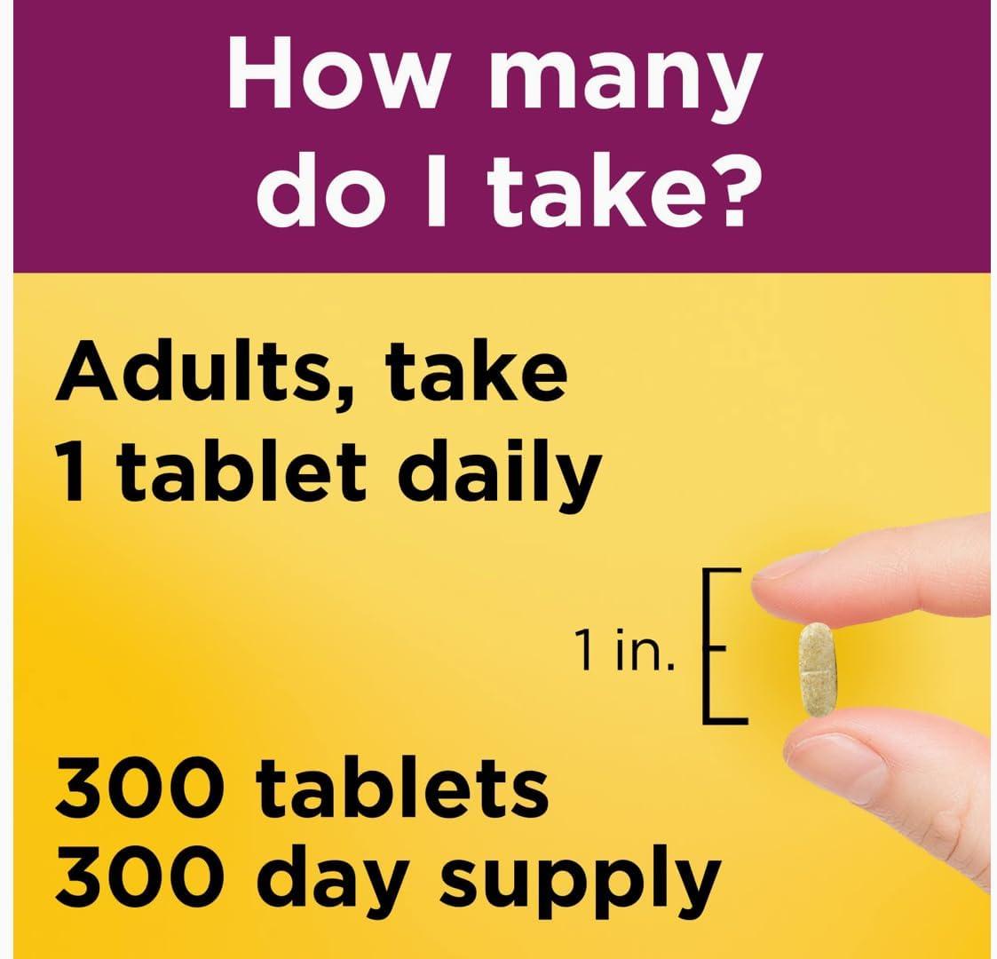 imageNature Made Multivitamin For Her Daily Nutritional Support Multivitamin for Women Nature Made Womens Vitamins amp Minerals 90 Tablets 90 Day Supply300 Count Pack of 1