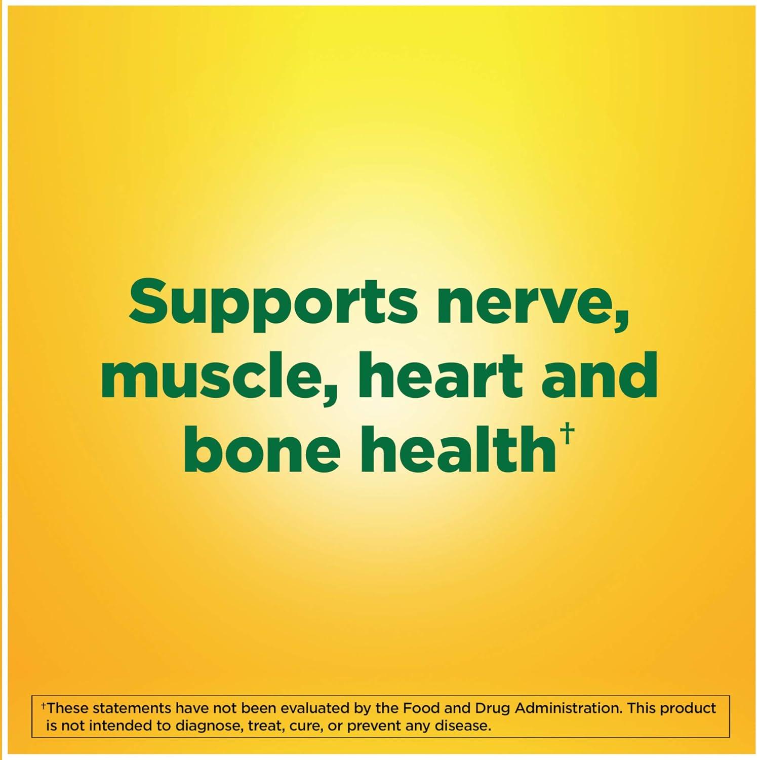 imageNature Made Magnesium Oxide 250 mg Tablets 200 Count Value Size for Nutrition Support Pack of 3