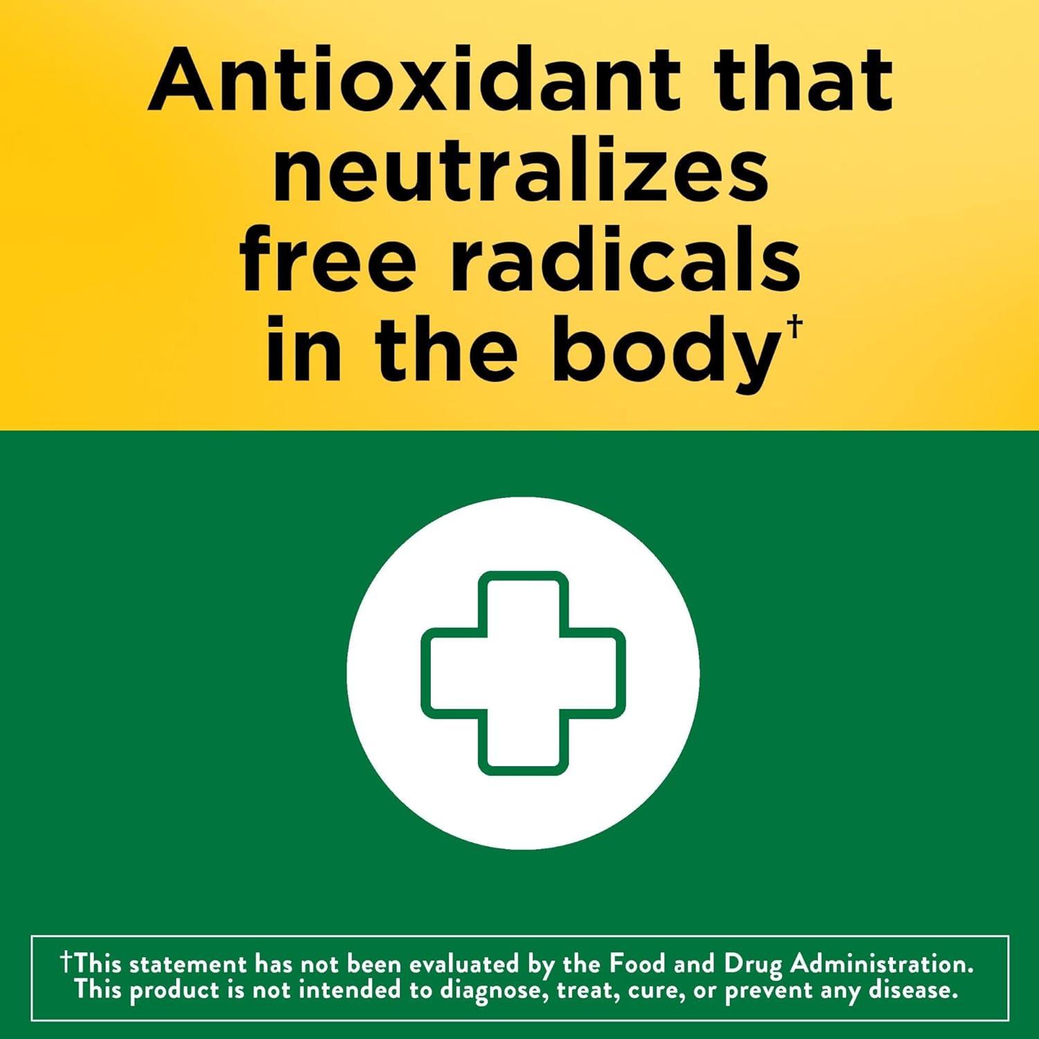 imageNature Made Vitamin E 180 mg 400 IU dlAlpha Dietary Supplement for Antioxidant and Skin Support 300 Softgels 300 Day Supply100 Count Pack of 1