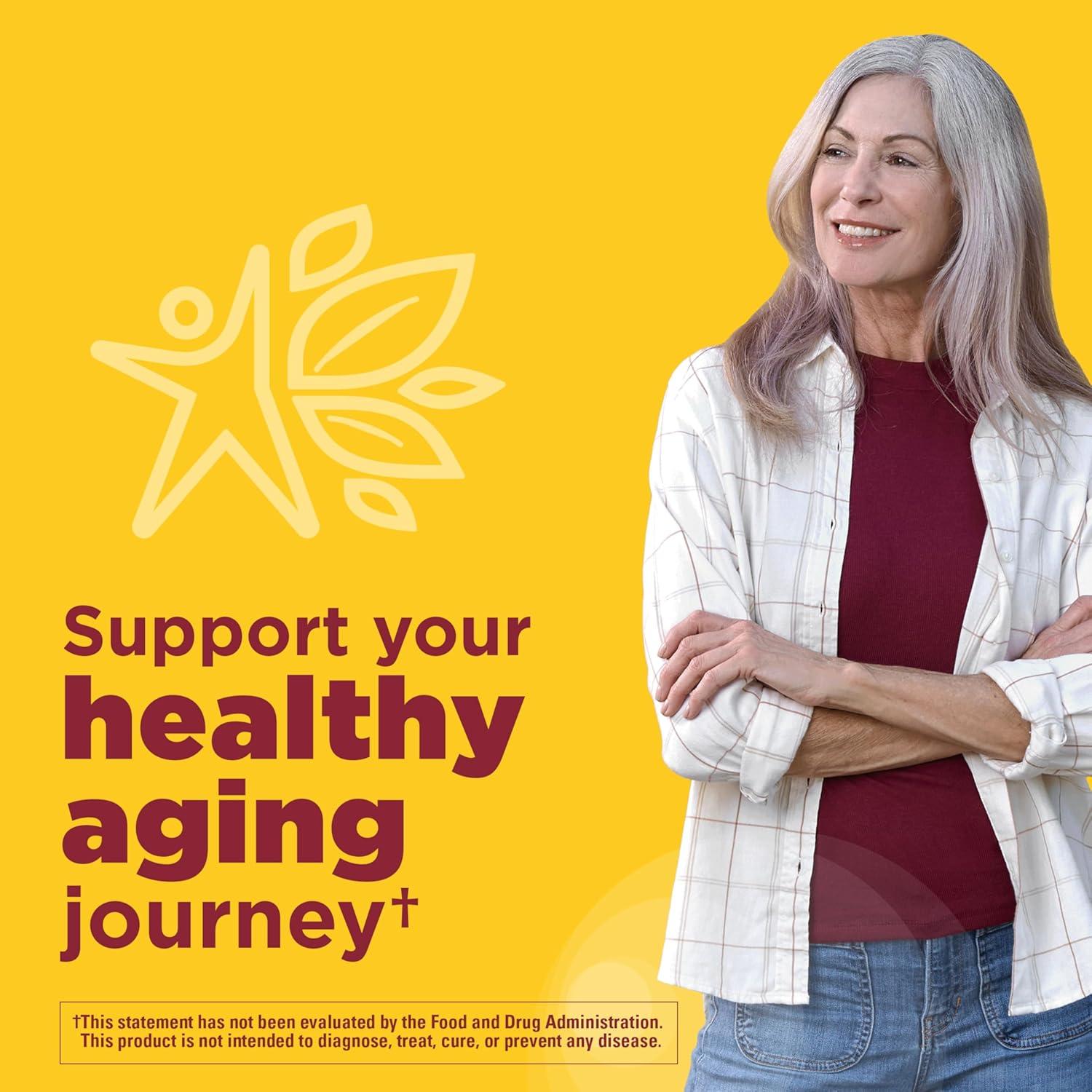 imageNature Made Advanced Hair Skin and Nails Gummies Biotin Pro Retinol A Niacinamide Vitamin C amp Vitamin E 80 Gummies 40 Day Supply