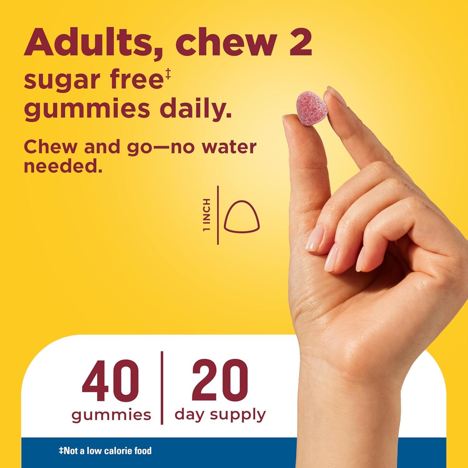 imageNature Made Zero Sugar Magnesium Citrate Gummies 200 Mg Per Serving Muscle amp Bone Support Aspartame Free 40 Sugar Free High Absorption Magnesium Gummies 20 Day Supply