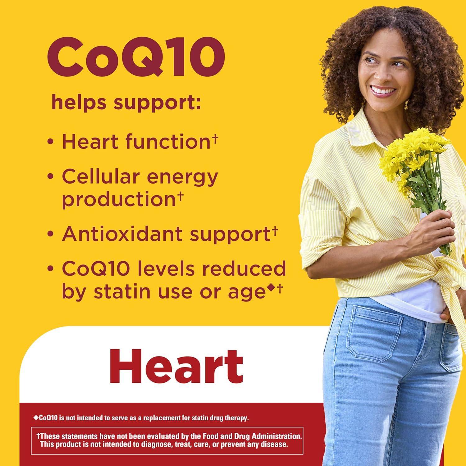 imageNature Made CoQ10 200Mmg Per Serving Gummies Heart amp Energy Support 60 CoQ10 Gummies 30 Day Supply