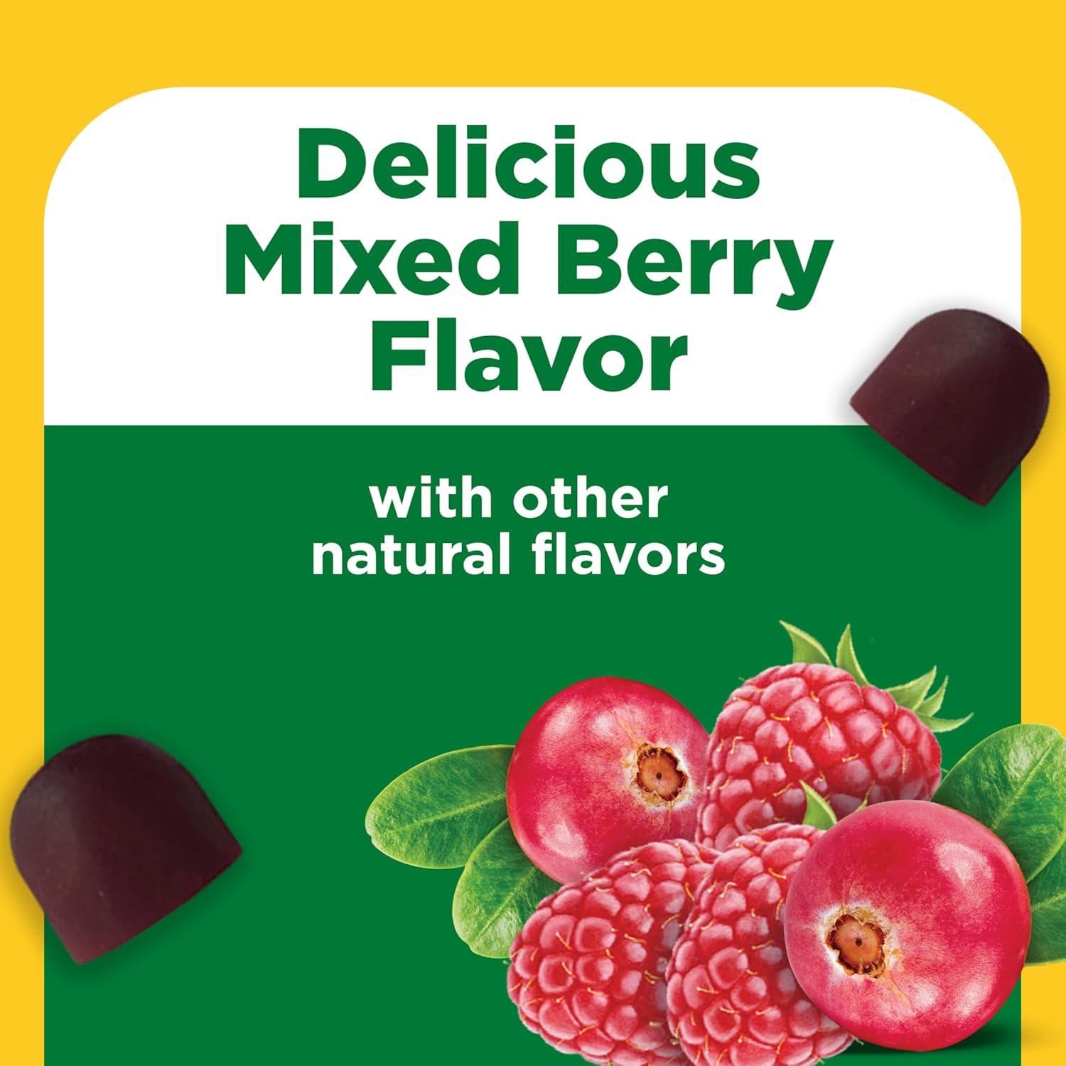 imageNature Made Cranberry with Vitamin C Gummies for Adults Urinary Tract Health for Women and Men Cranberry Supplement 50 Gummies 25 Day Supply