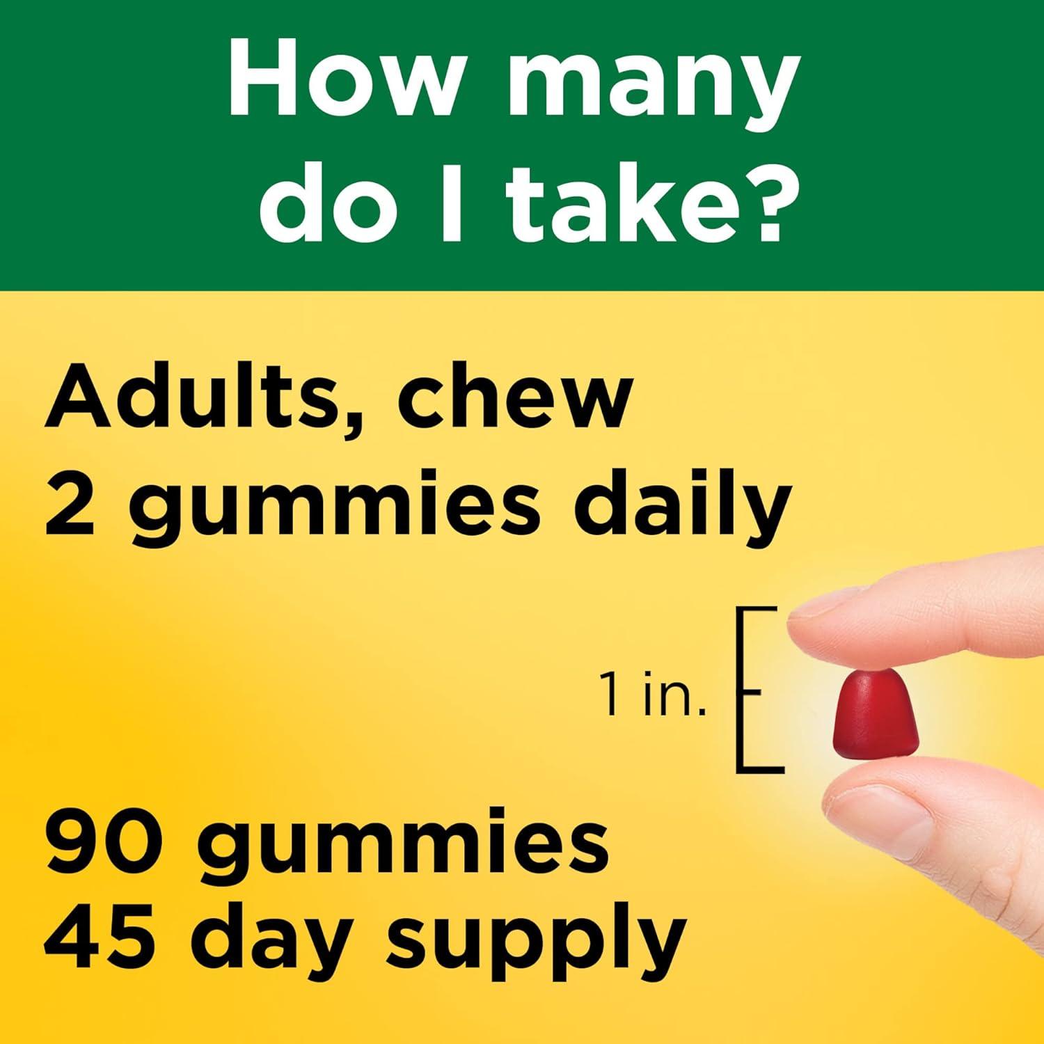 imageNature Made Multivitamin Gummies Mens amp Womens Gummy Vitamins amp Minerals Adult Multivitamin Gummy Daily Nutritional Support 90 Vitamin Gummies 45 Day Supply