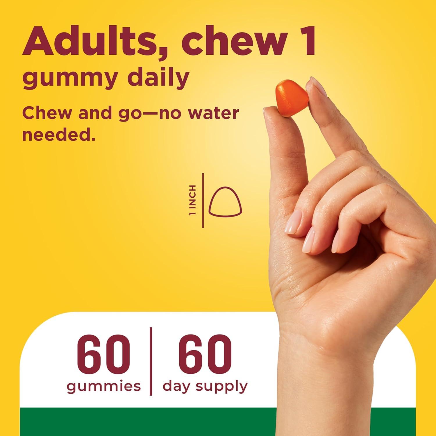 imageNature Made Vitamin B Complex Gummies 5 B Vitamins for Energy and Brain Support 60 Pectin Based Gummies 60 Day Supply
