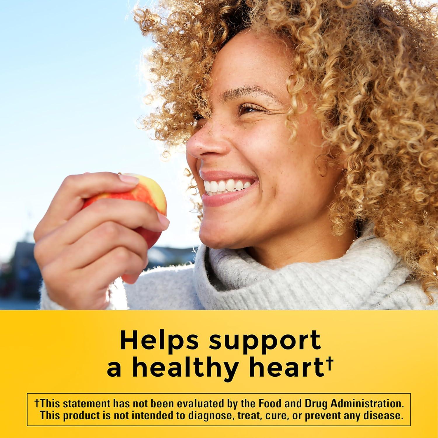 imageNature Made CholestOff Plus Dietary Supplement for Heart Health Support 100 Softgels 25 Day Supply