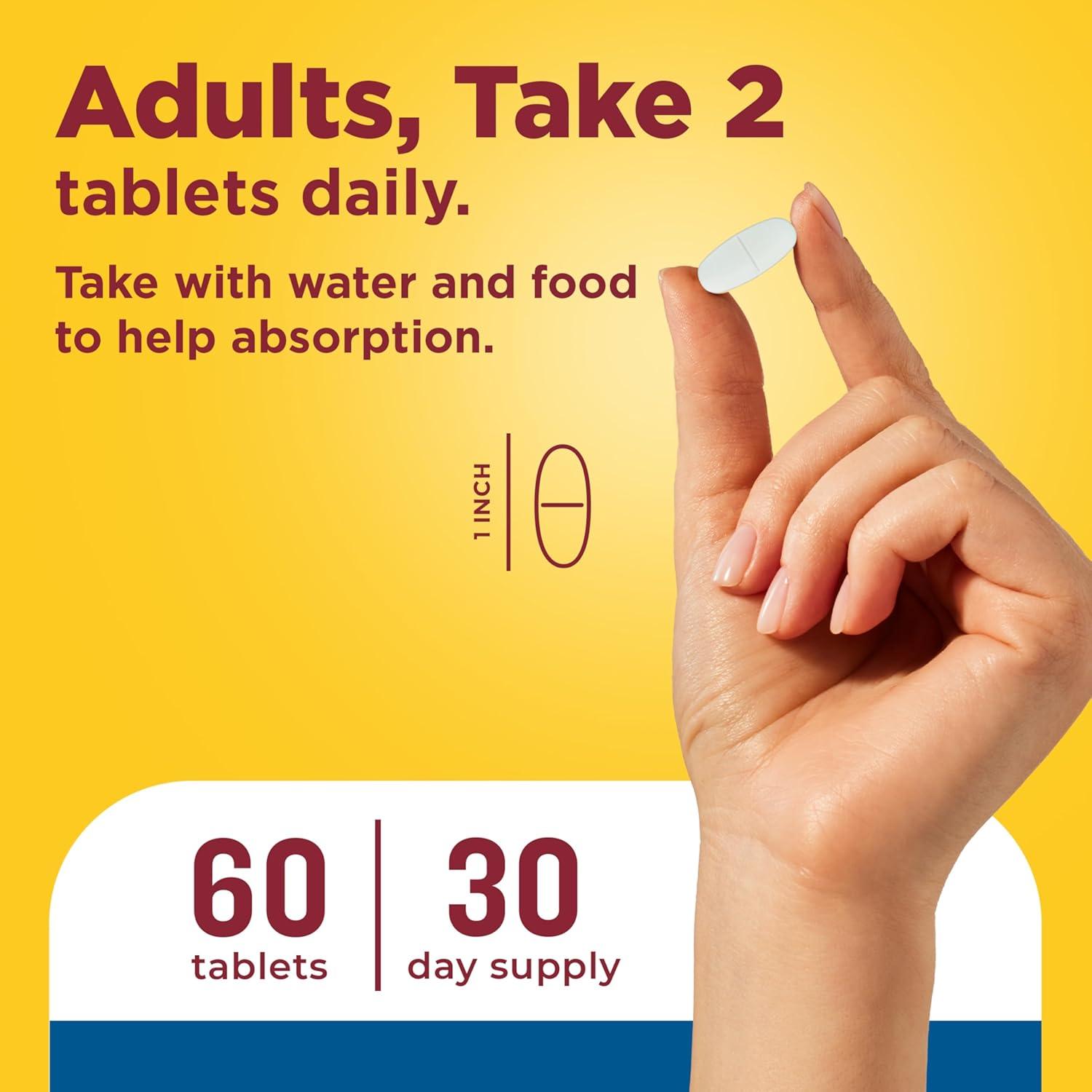 imageNature Made Extra Strength Dosage Magnesium Citrate Tablets High Absorption Magnesium Citrate 400mg Per Serving Bone and Muscle Support 60 Tablets 30 Day Supply